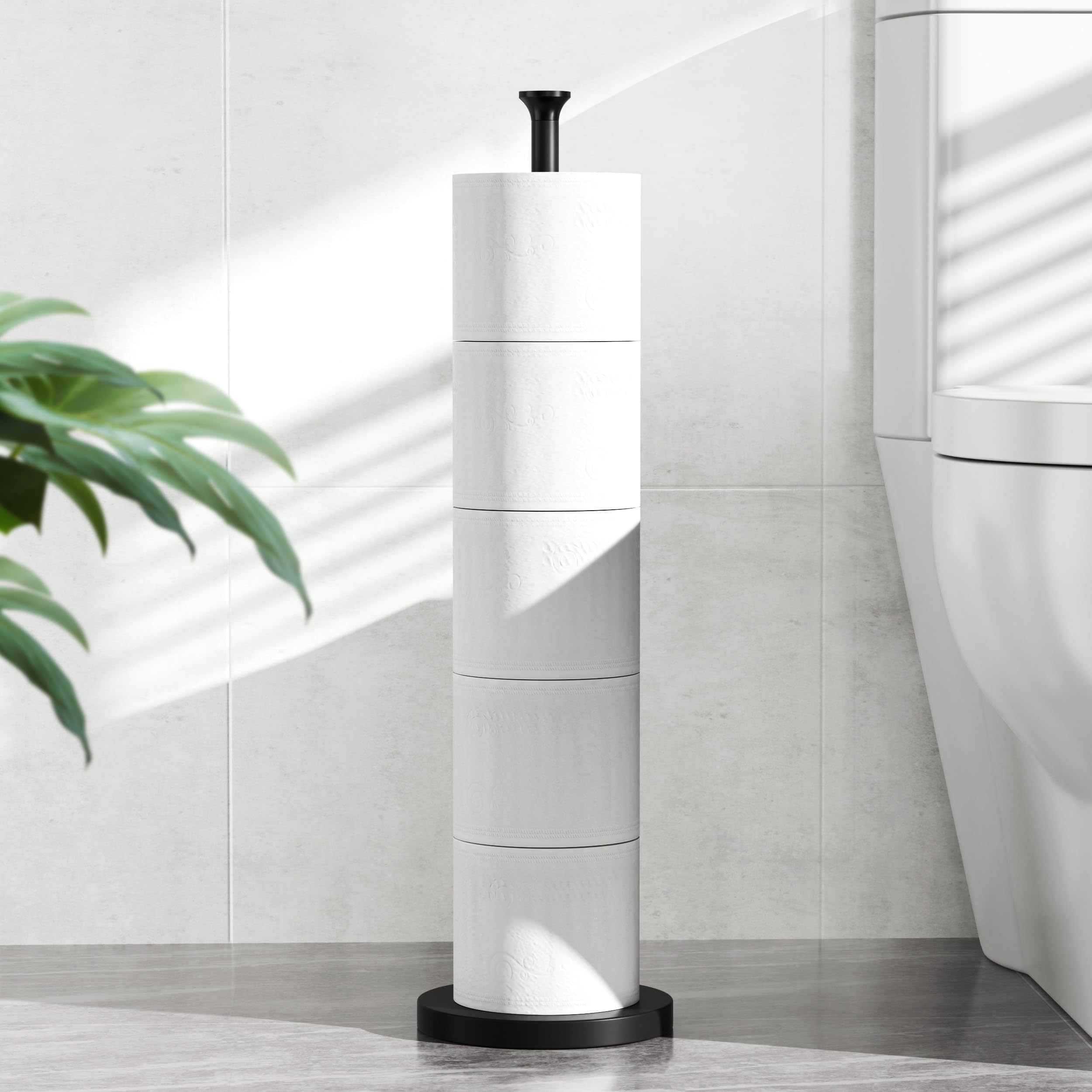 niffgaff Toilet Paper Holder Stand with Reserve