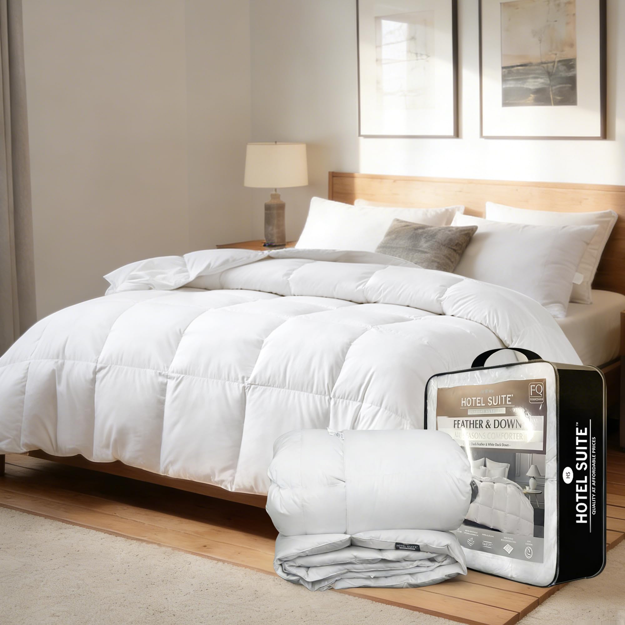 Photo 1 of Hotel Suite Feather Down Comforter Twin Size