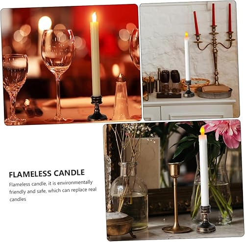 Miniatura 5 de DOITOOL Vela eléctrica Ventana 8pcs vela electrónica mesa de comedor Abs boda mesa fiesta romántica vela lámpara