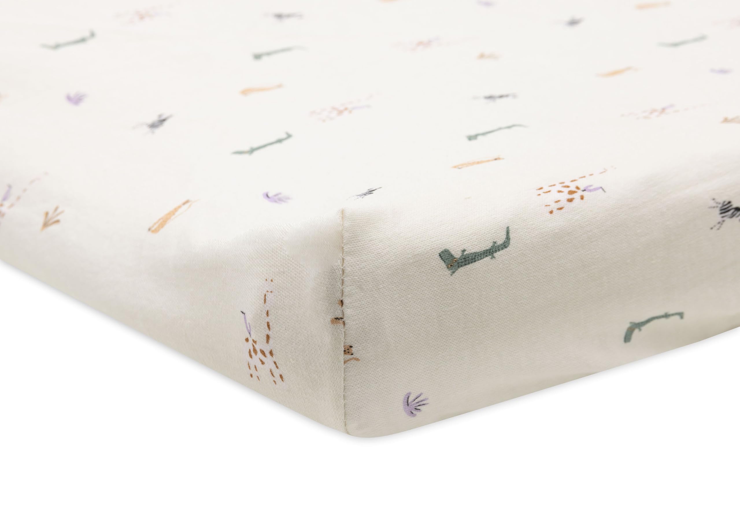 Jollein Jungle Jambo - Fodera per fasciatoio in jersey, 50 x 70 cm, 100% cotone, certificato Oeko-Tex, rivestimento per fasciatoio