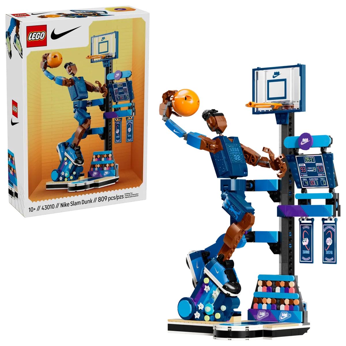 LEGO 43010 Nike Slam Dunk Toy Blocks For Boys and Girls Ages 10 and Up Domestic Authentic Product