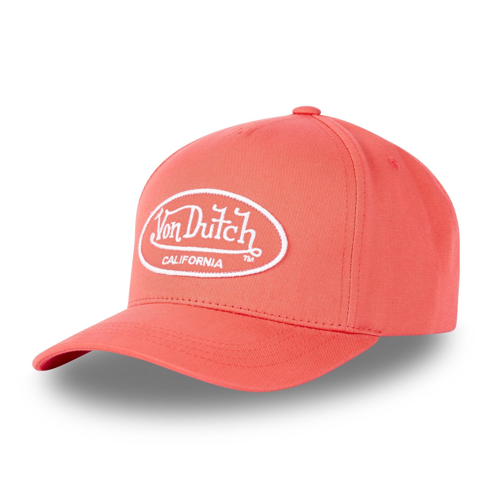 Von Dutch Men's & Women's Adjustable Cap, Original and Comfortable Baseball Cap, Red, One Size