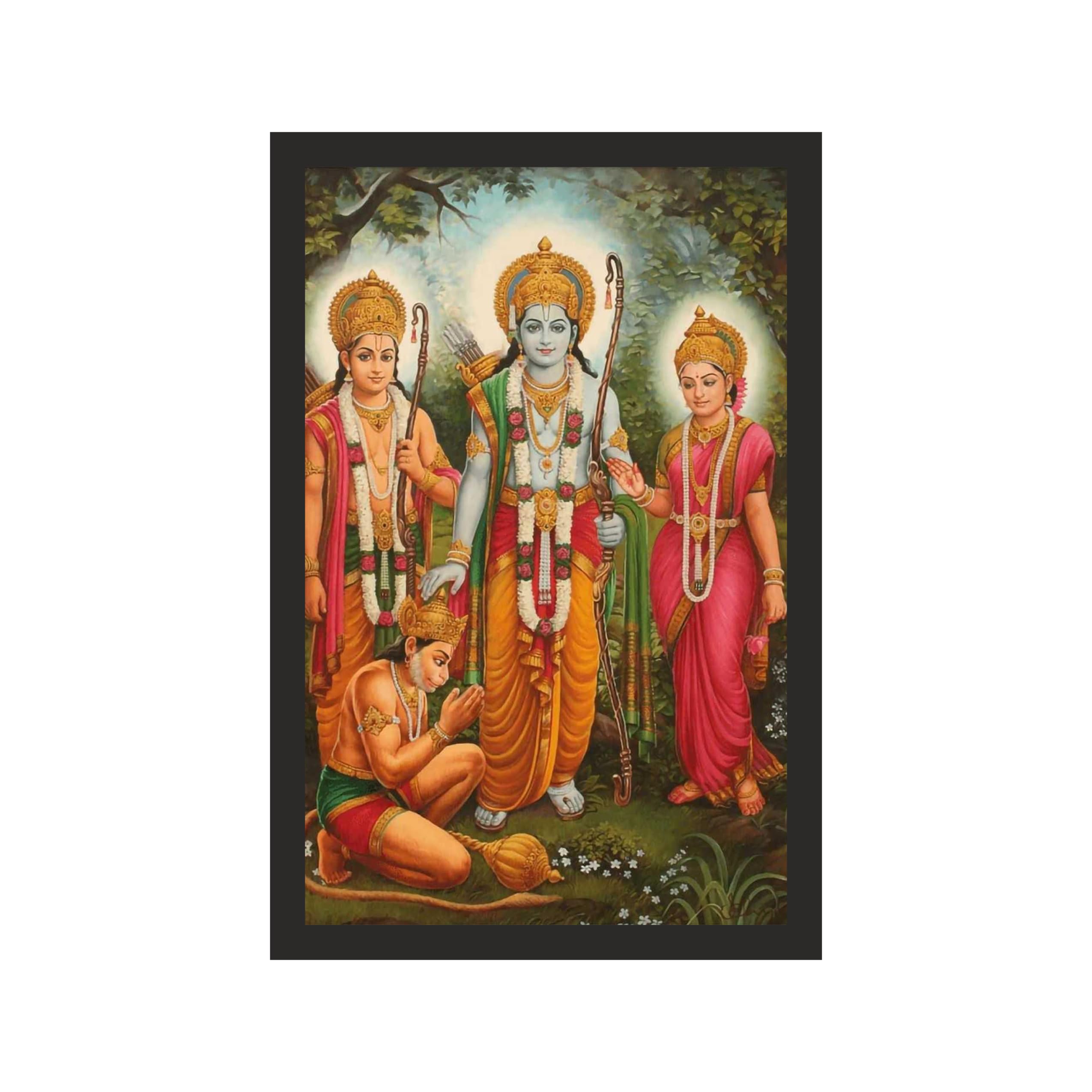 Lord Ram's Divine, 16x24 Inches