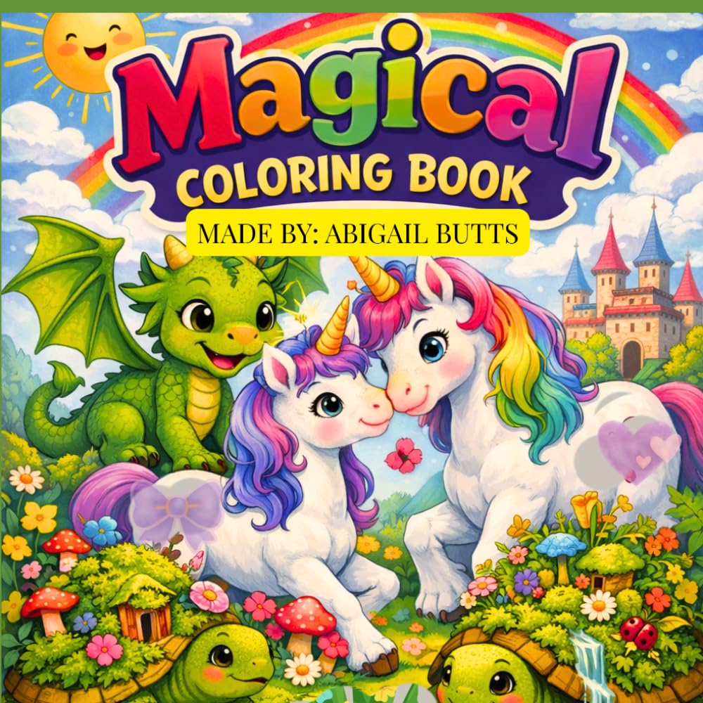 Magical coloring book: Where Imagination Comes to Life in Every Page