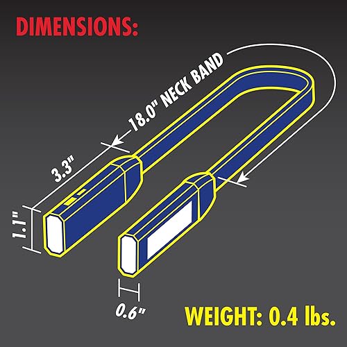 Miniatura 3 de Wagan EL4307 Flexxlite Luz LED recargable para lectura de cuello Luz de libro 3 colores cómodos brazos flexibles de larga duración Multi uso
