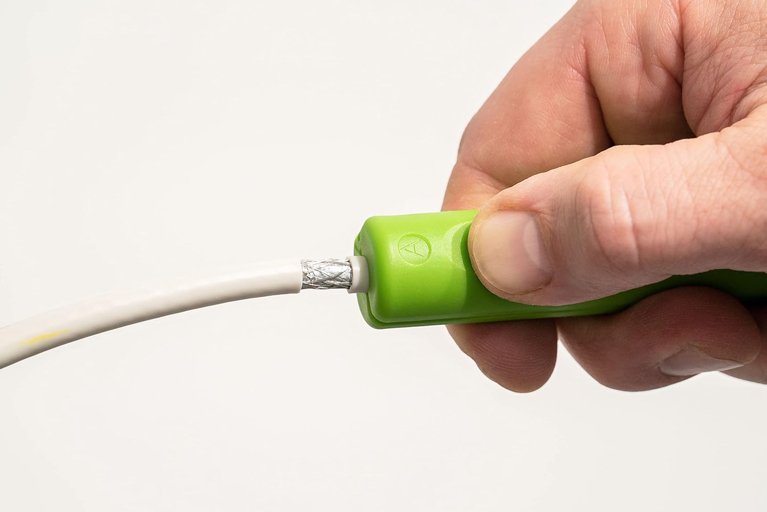 WEICON TOOLS Coax-Stripper No. 2 Green Line*, stripping of 4.8-7.5 mm coaxial cables, made from renewable raw materials