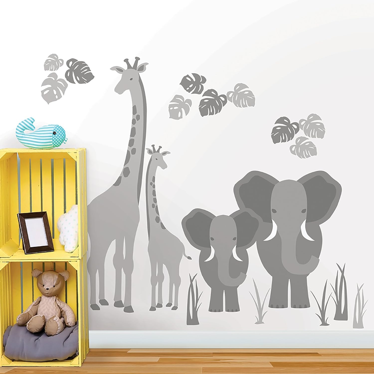 Wall Pops WallPops WPK2670 Wild About You Art Kit Wall Decal, Gray