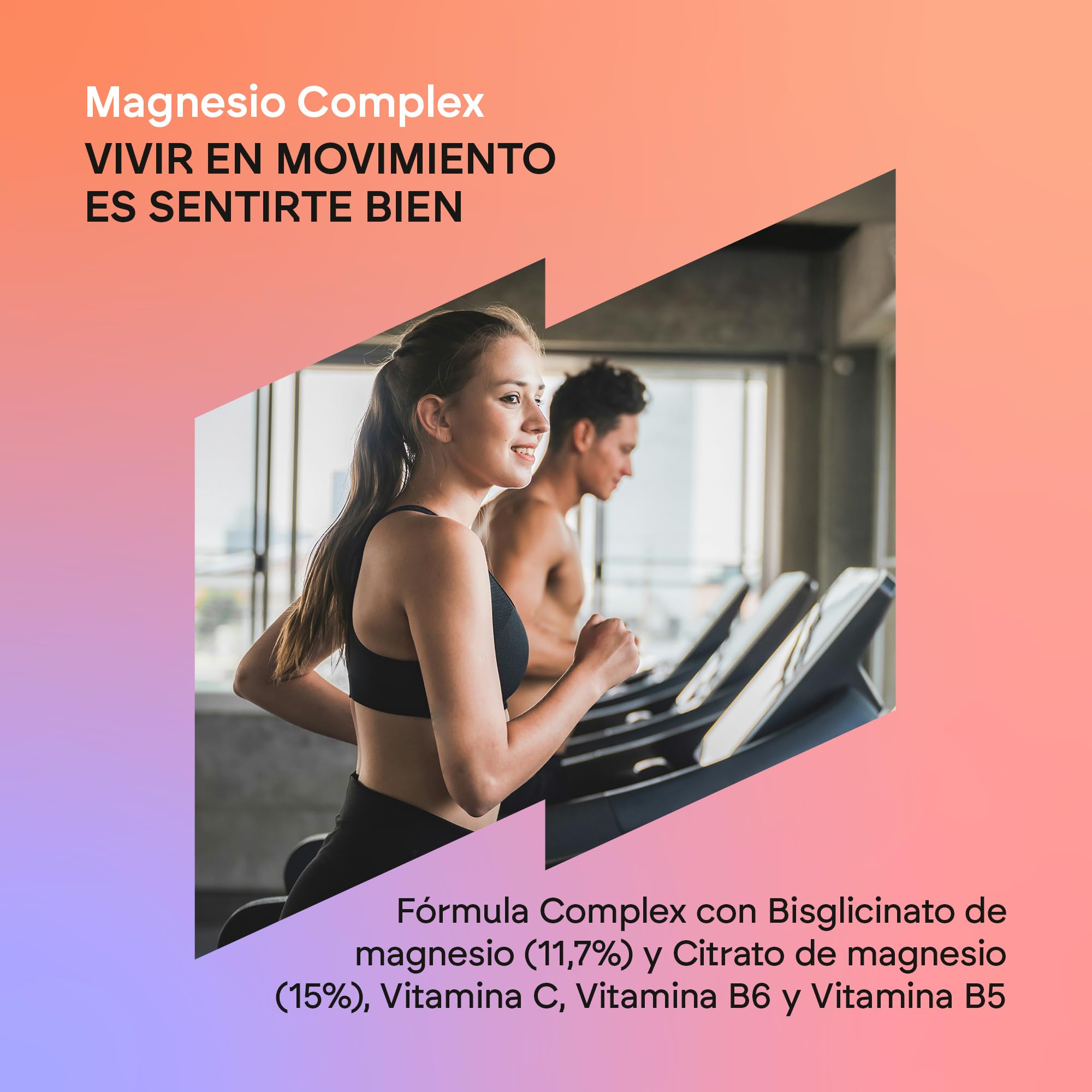 Citrato de Magnesio 1545mg + Magnesio Bisglicinato 600mg - Reduce Cansancio y Fatiga - Magnesium Complex Alta Biodisponibilidad - 120 Cápsulas Veganas Nutralie