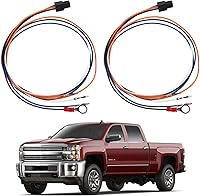 Vista 1 de Arnés de cableado de espejos de remolque para Chevy Silverado 1500 2500HD GMC Sierra 2014-2018 luces de carga para camiones luces direccionales