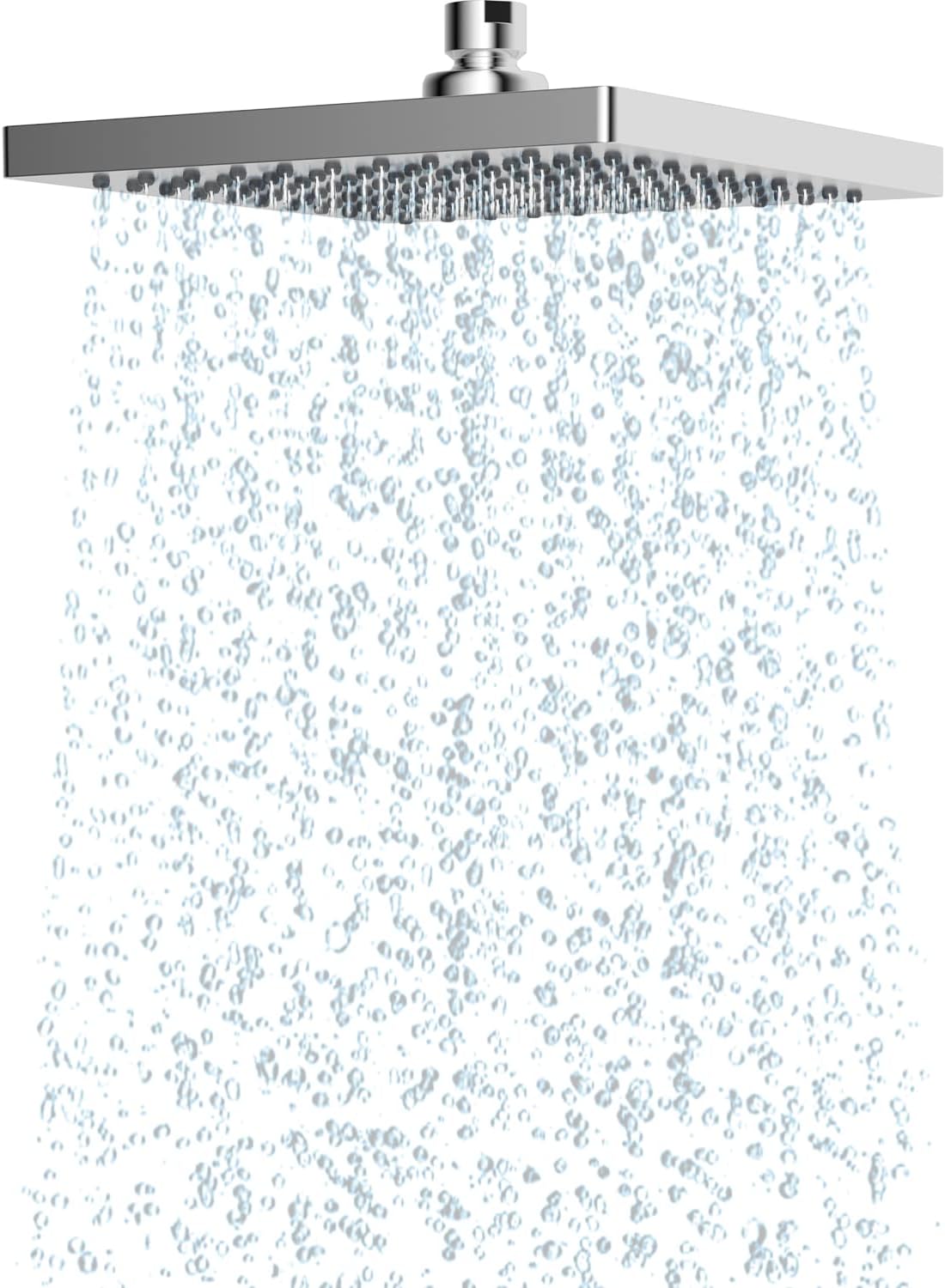 BalladHome Tête de Douche Pluie 12 Pouces Carrée Pomme de Douche au