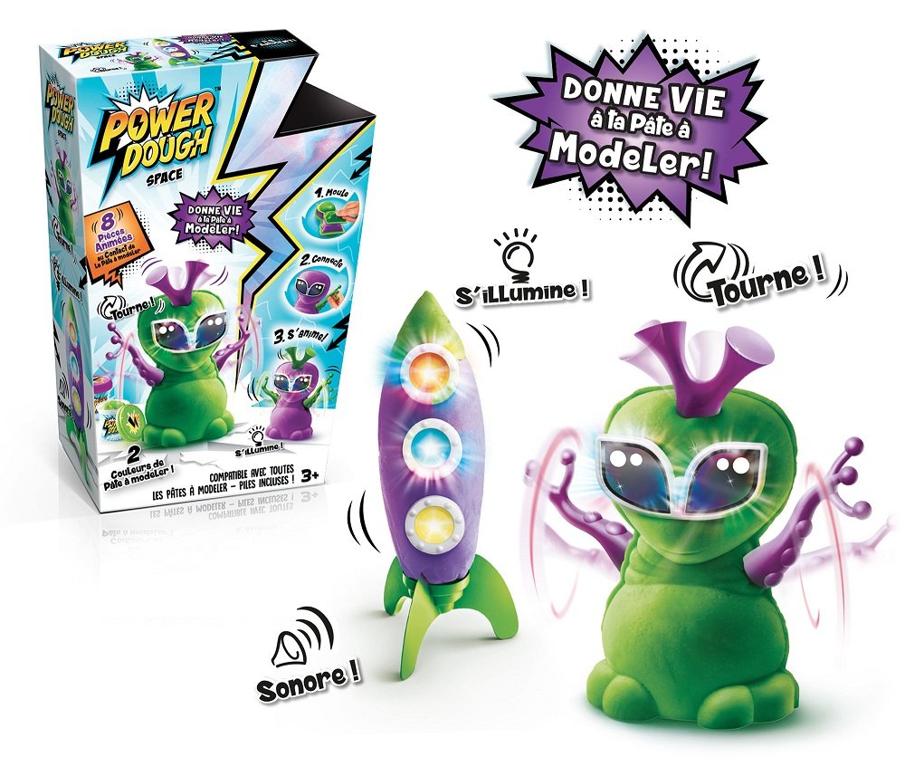 Canal Toys -CT57900 - Loisir Créatif - Power Dough - Crazy Space