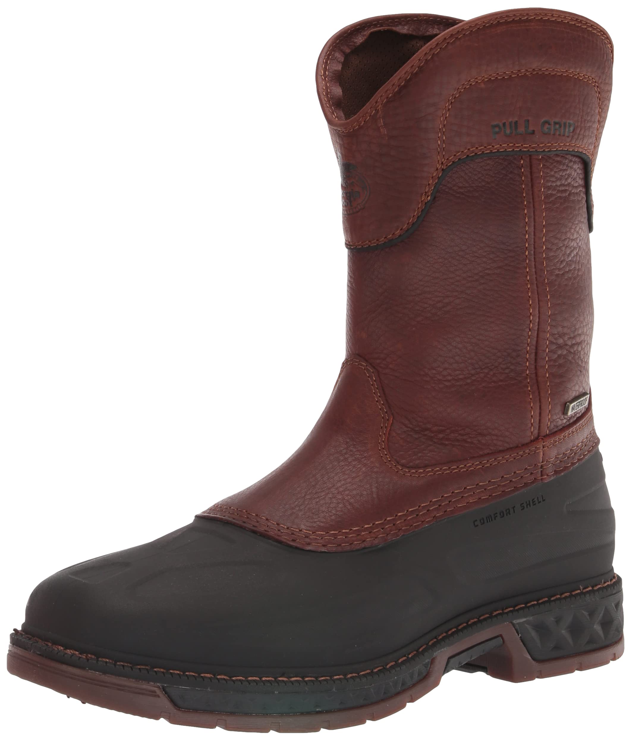 Georgia BootGeorgia Boot Carbo-tec Ltr Steel Toe Waterproof Pull on Boot mens Industrial Boot