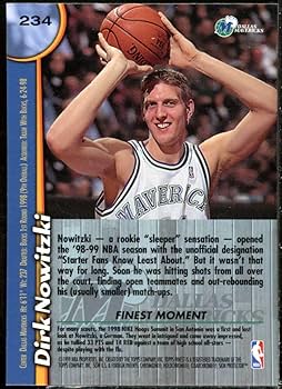 Amazon.com: Dirk Nowitzki Rookie Card 1998-99 Finest w