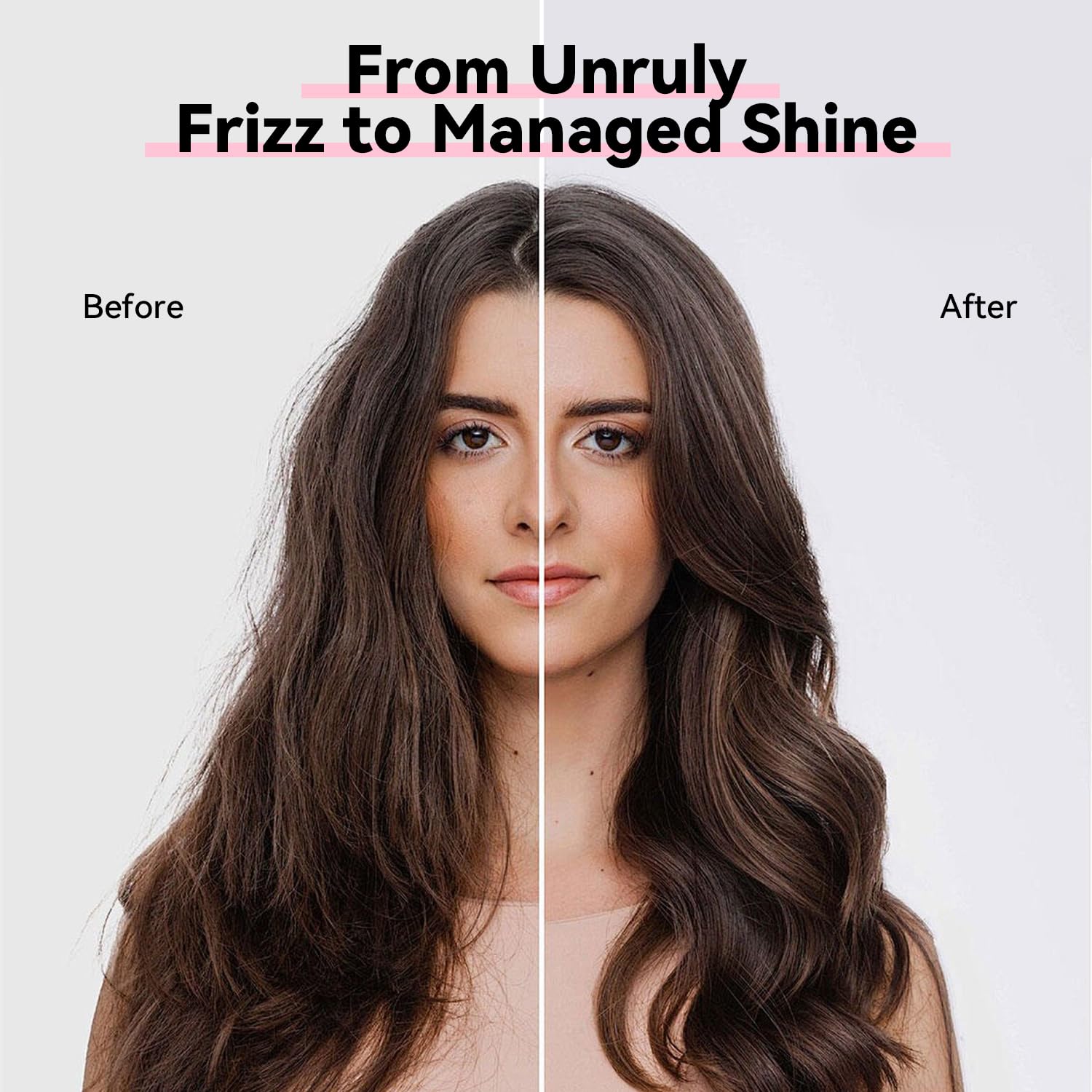 Herbalosophy Keratin Shampoo & Conditioner Set, Nourishing & Moisturizing Formula for Damaged & Dry Hair, Highly Hydrate & Repair for Color Treated Hair, Sulfate,Parabens & Gluten Free, 2 x 16.9 Fl Oz - Image 2