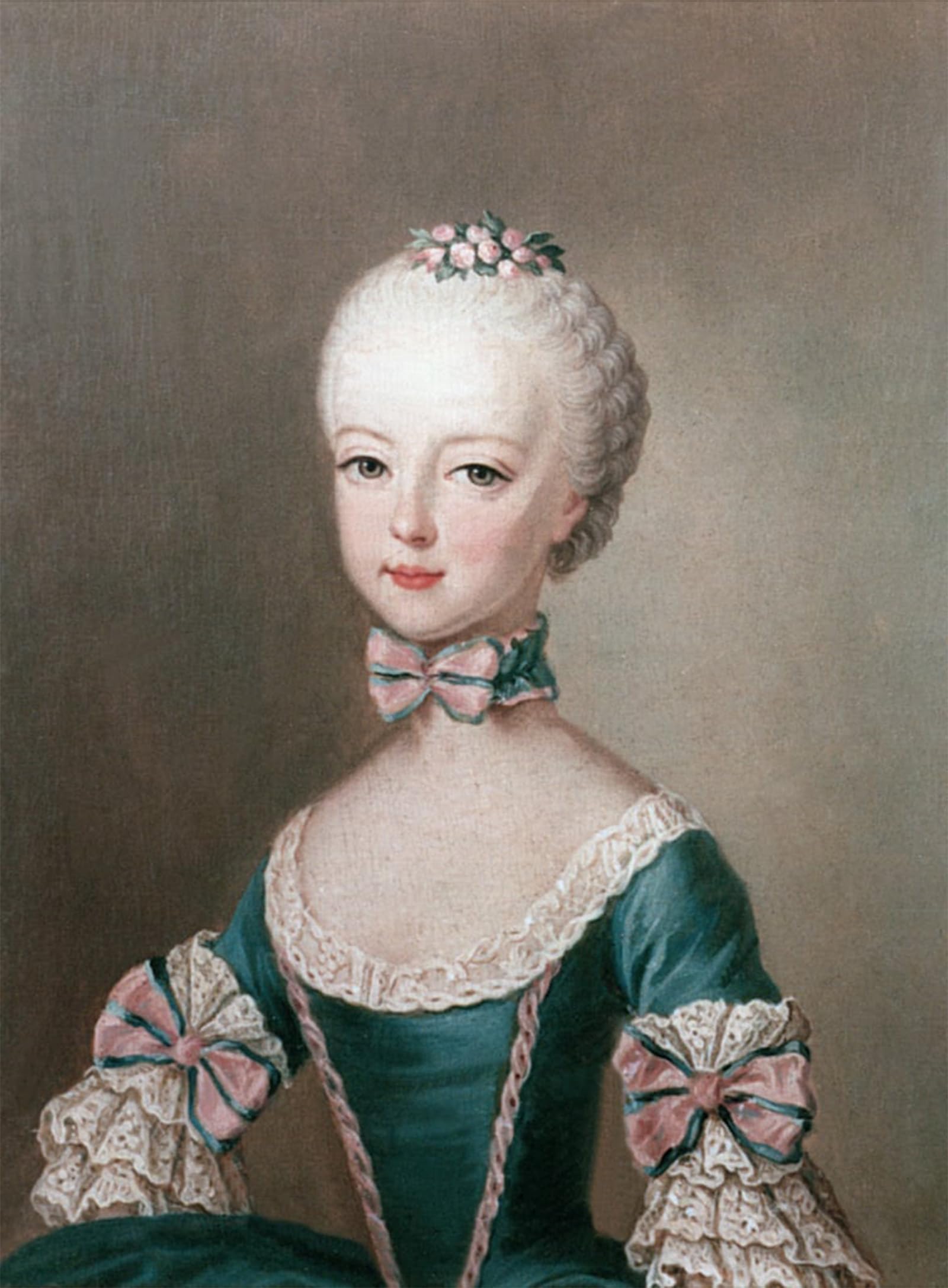 POSTERIIk Famous Print Pop Art Wall Art Graffiti Marie Antoinette Daughter of Emperor I and Maria Theresa of Austria by Jean Étienne Liotard Art Prints for Home Decor 60x90cm