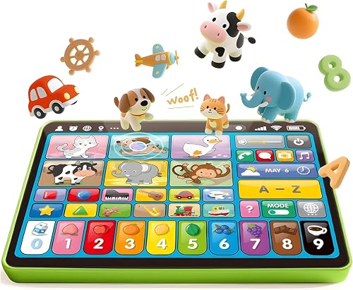 hahaland Multilingual (EN/DE/FR/IT/ES) Baby Learning Tabl… - 1