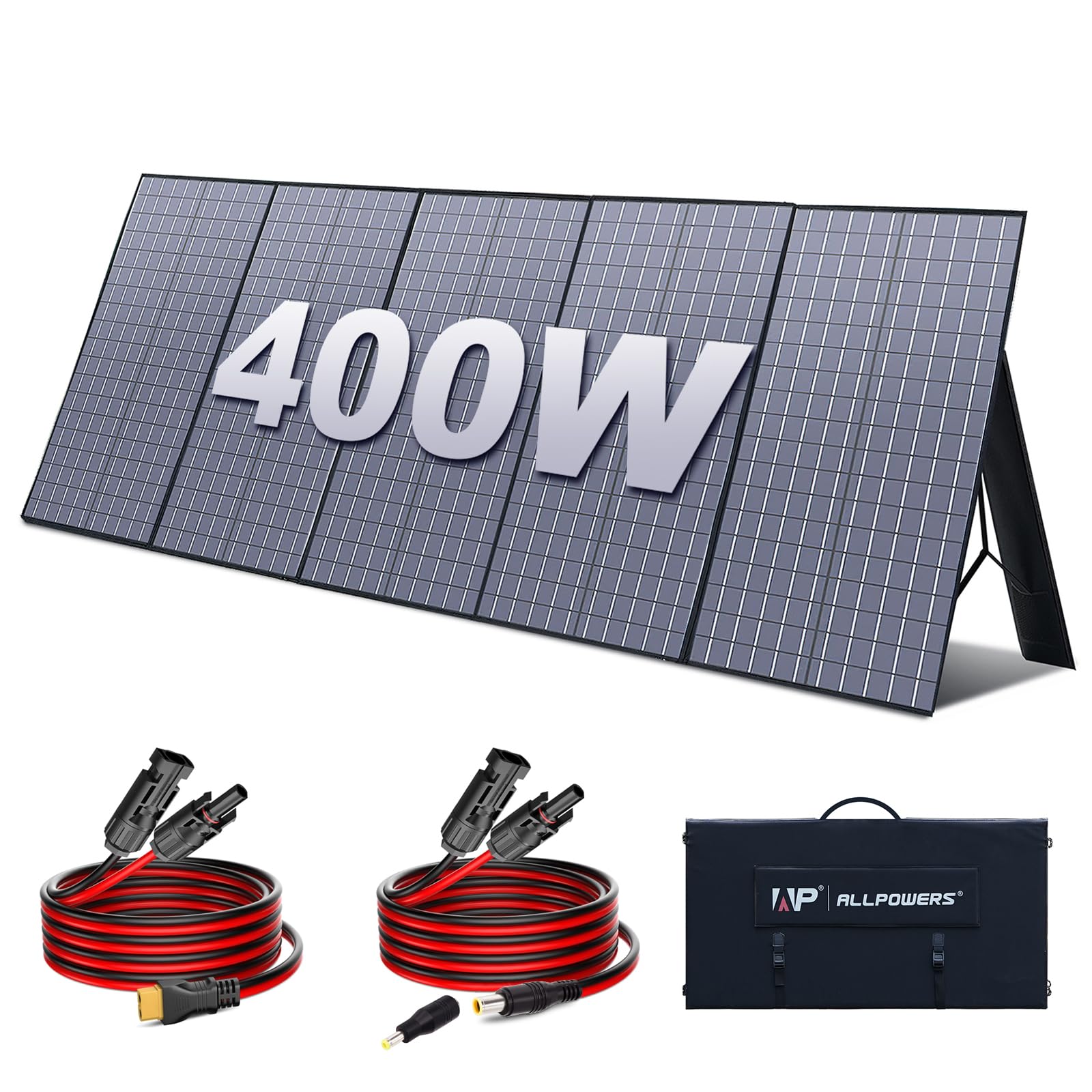 ALLPOWERS 400W ソーラーパネル Amazon.com : ALLPOWERS 400 Watt Portable Solar Panel Kit