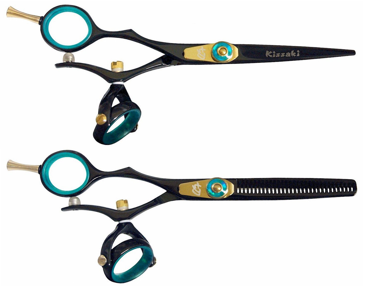 Kissaki Left Handed Hair Shears Gokatana L 5.5 inches and