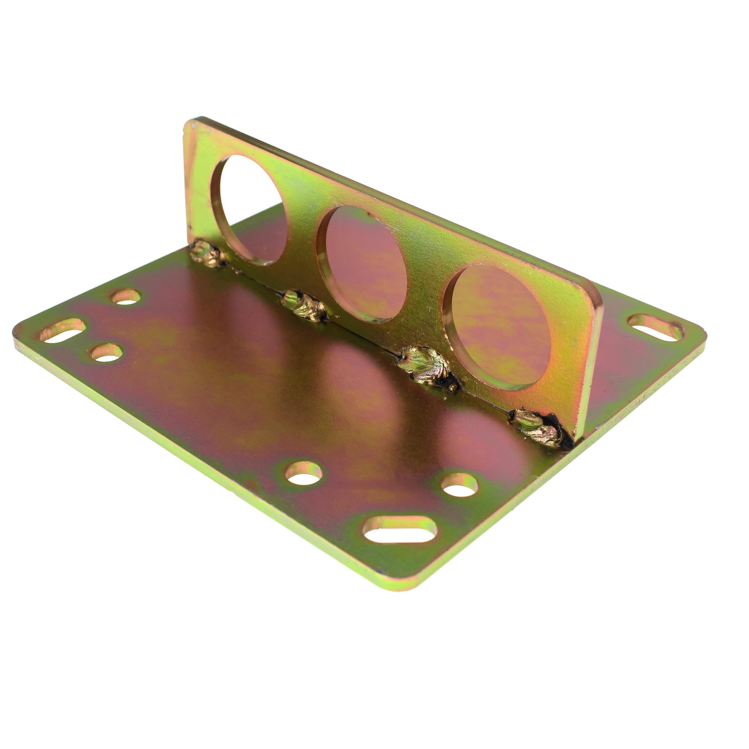 GOOFOUND 1/2 Ton (1,000 lbs.) Capacity Universal Engine Lift Plate , Sturdy Steel Construction for Easy Installation, Gold