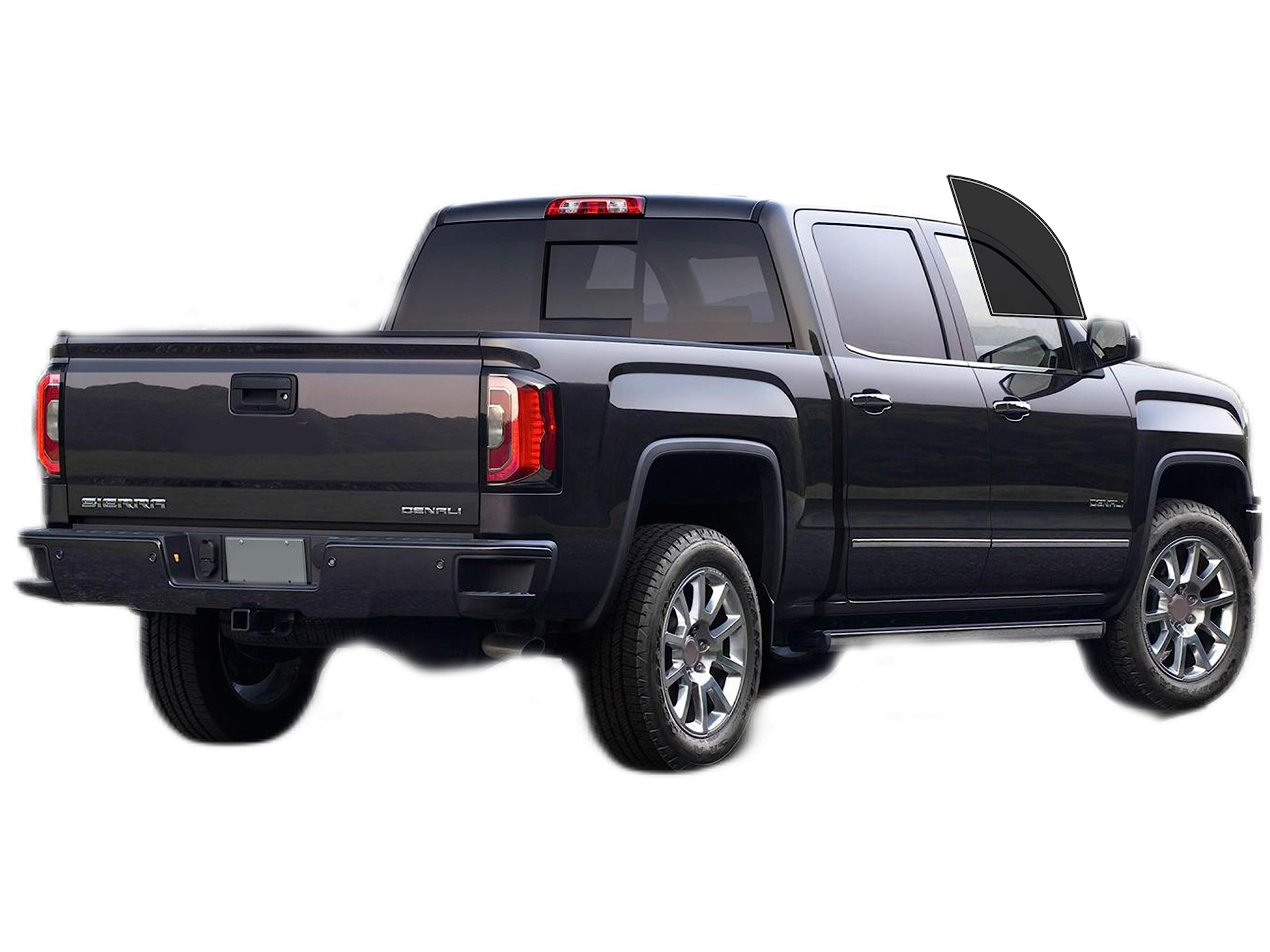AUTOTEK Precut Window Tint Film Front Two Door Windows Tint Film Cars Sun Blocking Protection Privacy Anti Shatter Glass 2 Ply Computer Cut 20% Tint Shade for GMC Sierra 1500 Crew Cab 2014-2018