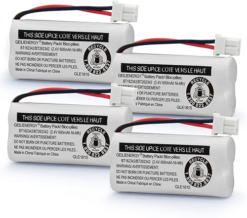 Miniatura 8 de Geilienergy batería BT183342 BT283342 BT166342 BT266342 BT162342 BT262342 para VTech CS6114 CS6419 CS6719 AT&T EL52300 CL80111 teléfono inalámbrico