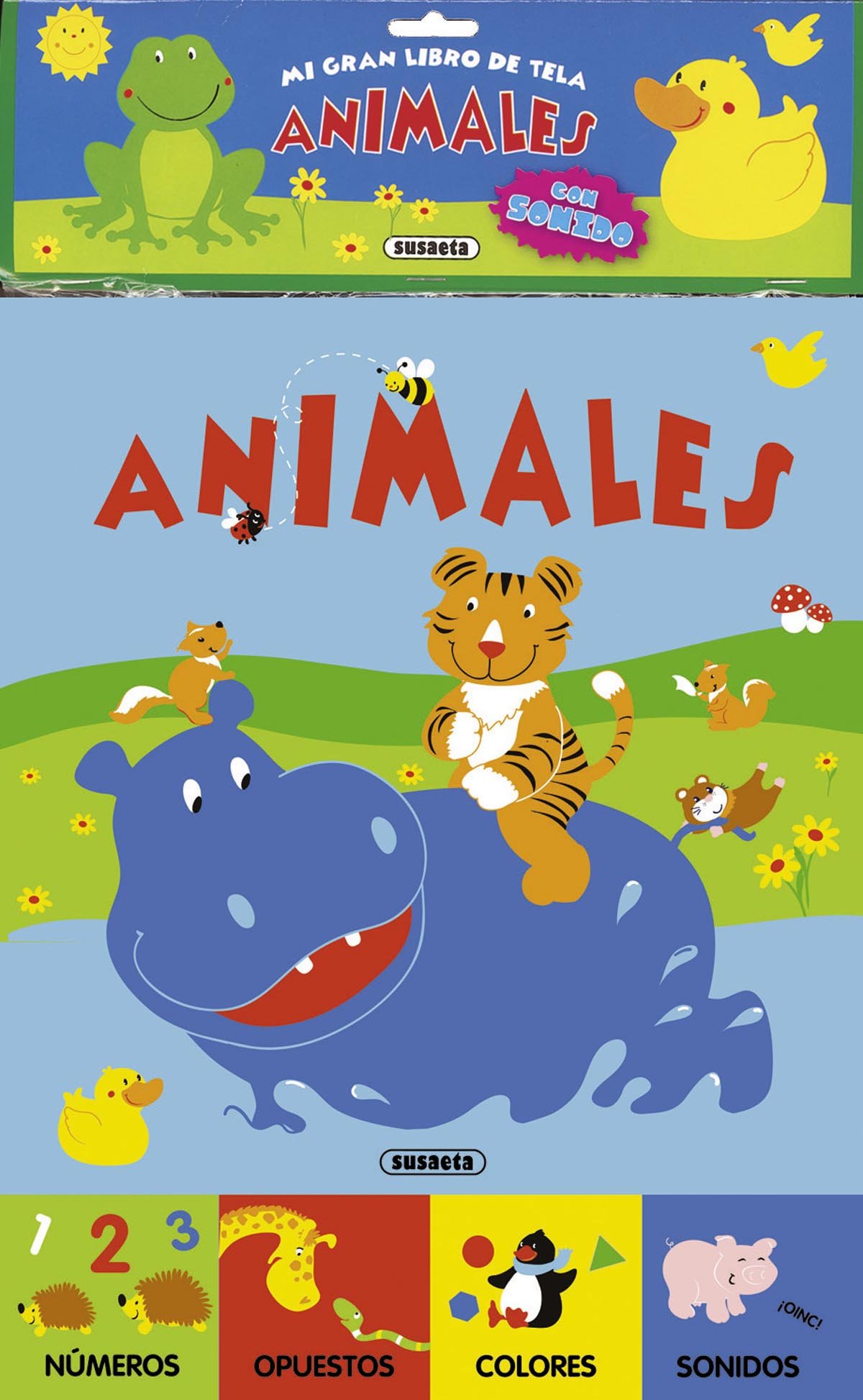 Animales (Mi gran libro de tela)