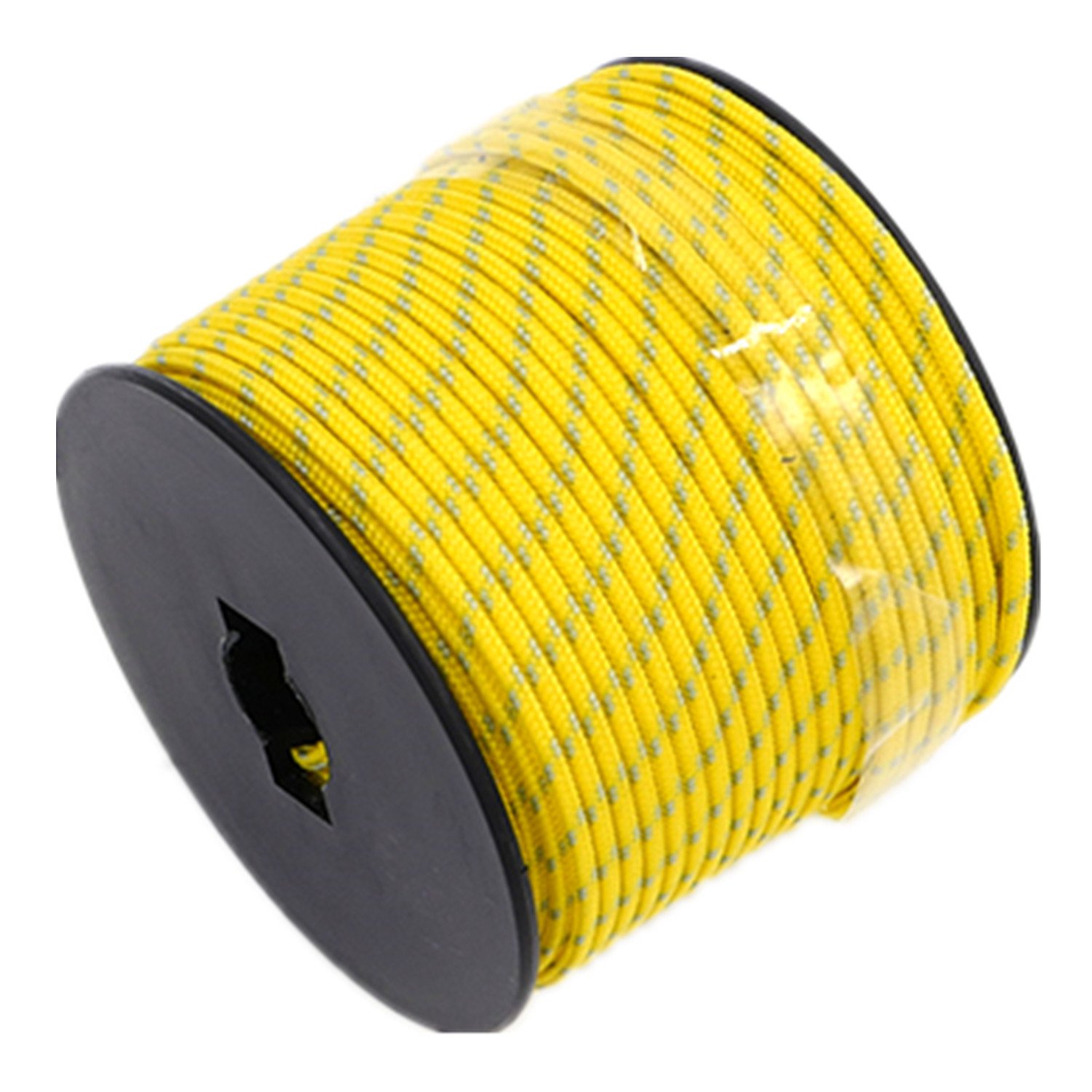 1/8''(3mm) 164ft Diamond Braid Nylon Rope,5 Strands Paracord Utility Rope,Multipurpose Nylon Twine