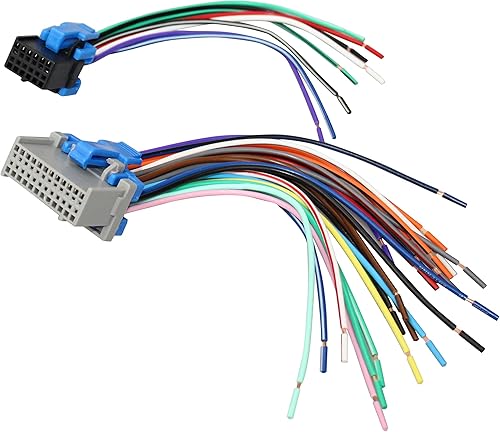 Miniatura 3 de 2002-2004 GMC Envoy Radio Arnés de cable estéreo Piezas de audio para coche