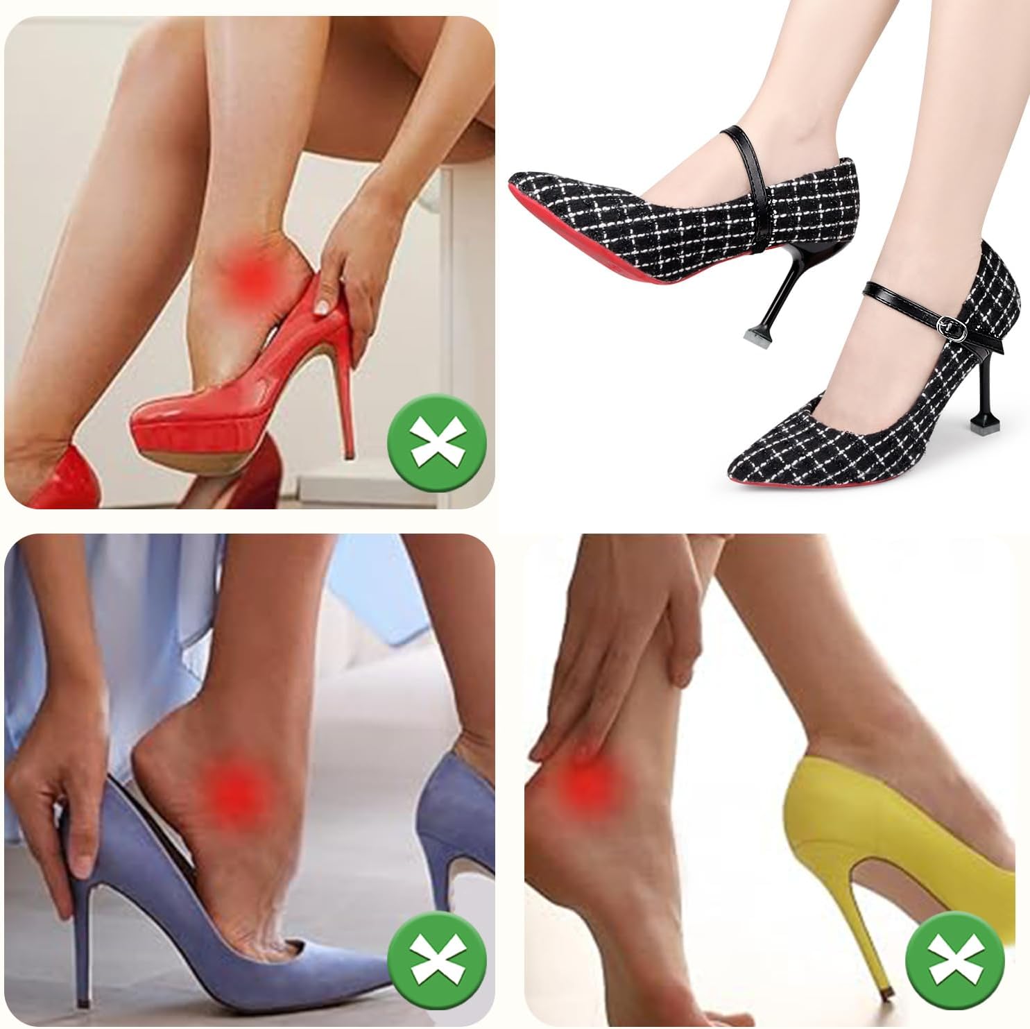 2 Pairs Shoe Straps High Heel Shoelaces Anti-loose and Non-slip Buckles Replacement Shoelace Accessories PU Leather Shoe Belt for Women Girls Sandals 7 712JznH9WJL. AC SL1500