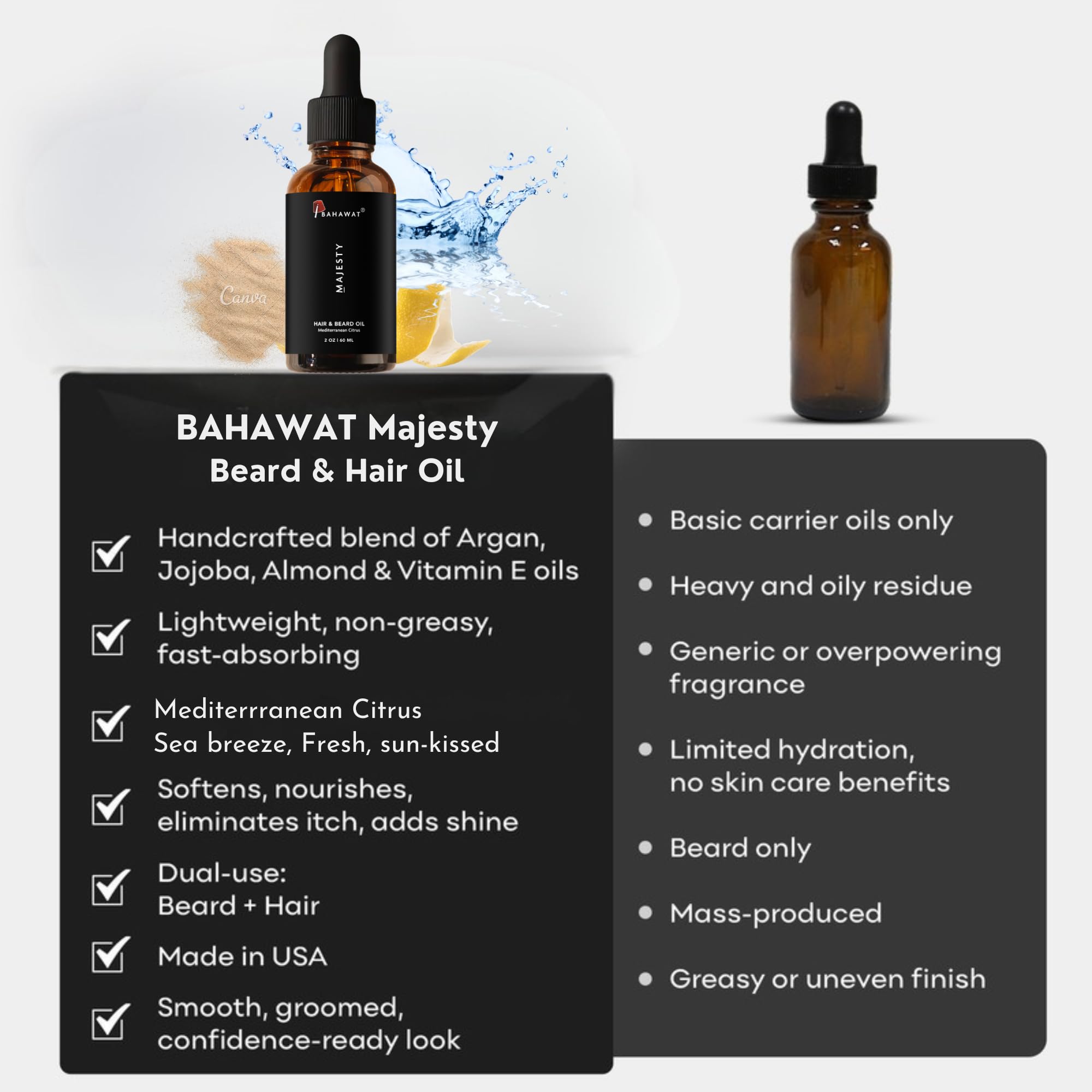 INVJOY Zestaw do wzrostu brody, Dermaroller z 540 igłami, olej serum do wzrostu brody, balsam do brody, idealny prezent dla mężczyzn Model 36
