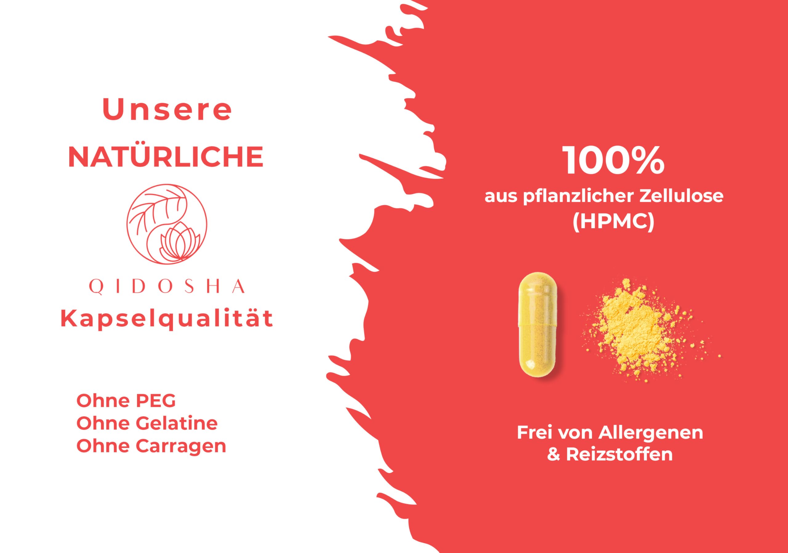 QIDOSHA® Coenzym Q10 liposomal mit dem Markenrohstoff "PureWay™ Q10", 120 Kapseln im Apothekerglas, hohe Bioverfügbarkeit, echte liposomale Technologie, deutsche Fertigung, jede Charge laborgeprüft