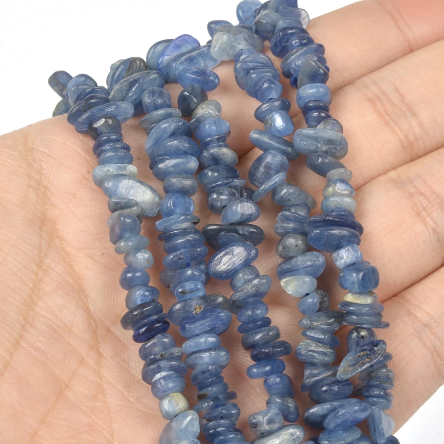 Natural Kyanite Freedom Chips Loose Beads 6-12mm for Jewelry Making DIY Handmade Craft 16 inch - Image 2