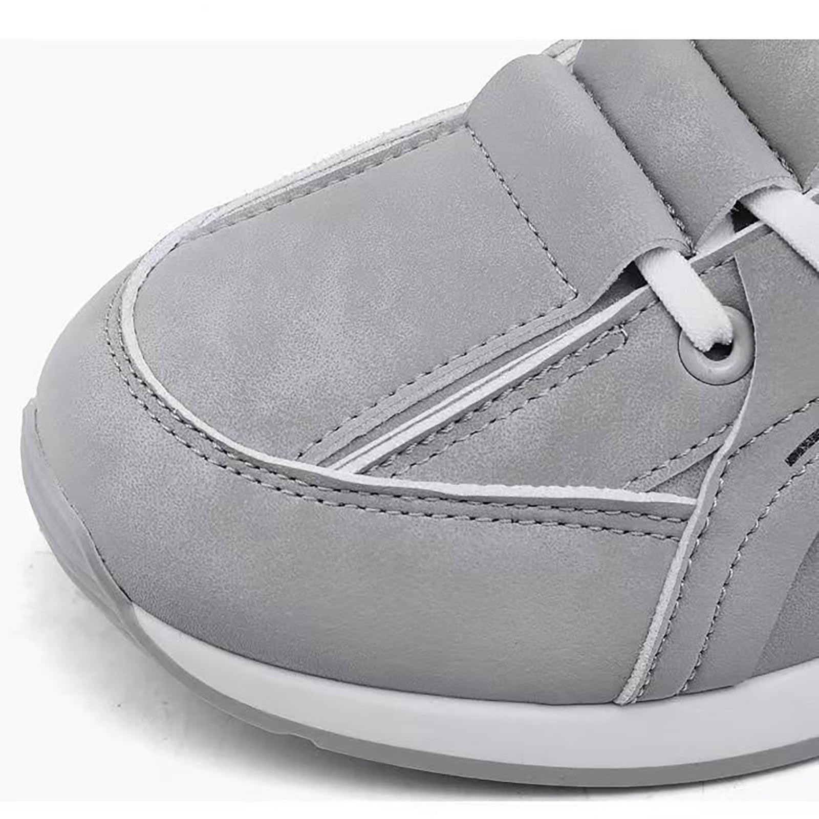 Herren Schuhe Sneaker Joggingschuhe Herren Einfarbige Skaterschuhe Modische Turnschuhe Camping Walkingschuhe Atmungsaktiv Sportschuhe Flache Sohle Fitnessschuhe