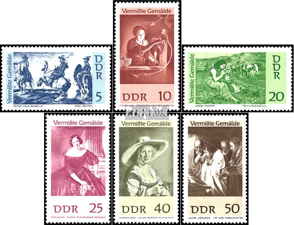 Francobolli Romania 1967 – Collezione Completa 2576-2581 'Dipinti' – Edizione Per Collezionisti