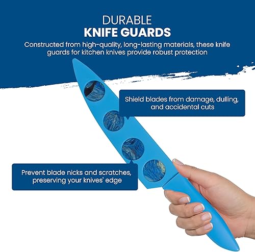 Miniatura 4 de CHEF'S VISION Blade Keepers - Fundas protectoras para cuchillos de la serie Masterpiece  Cuchillos no incluidos  Fundas de hoja de color para