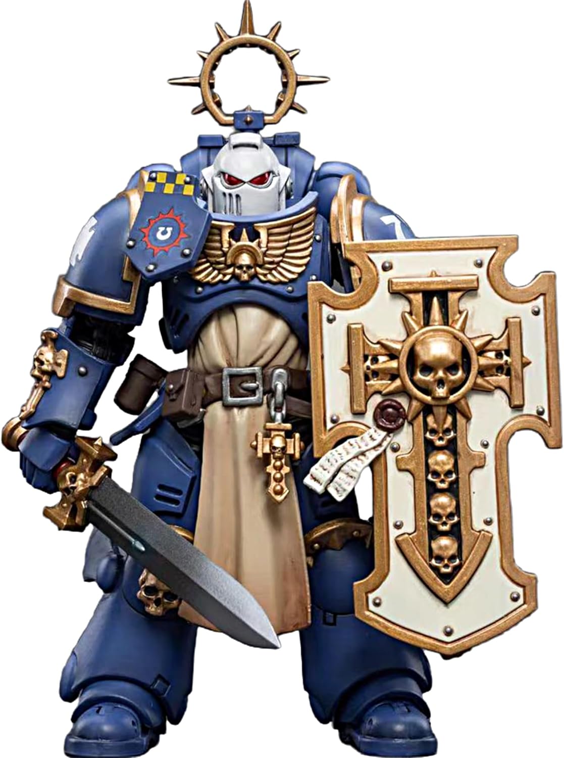 JOYTOY Warhammer 40K 1/18 Action FiguresUltramarines Bladeguard Veteran 3PCS Collectible Model