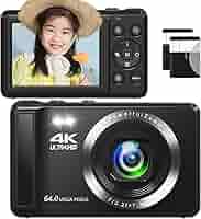 Amazon.co.jp: 4K デジカメ 6400万画素 デジタルカメラ 2.8
