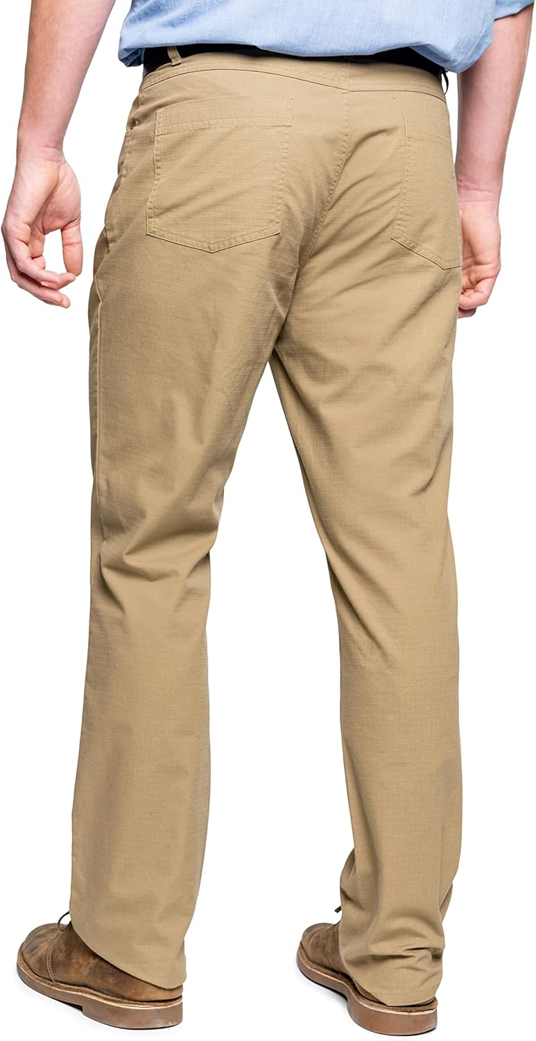 Insect Shield Men's Performance Ripstop Pants, Lightweight Breathable Hiking Pants with Built in Bug Protection