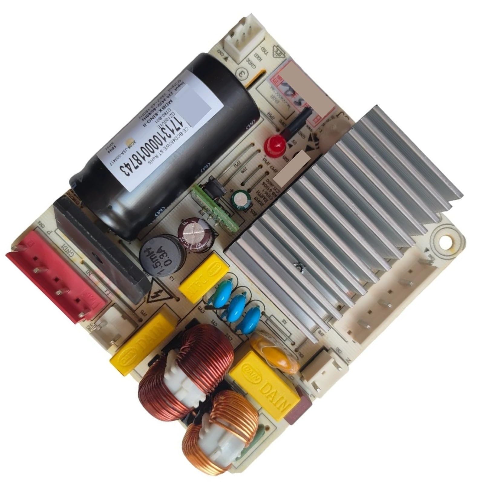 Scheda Madre Del Frigorifero, Compatibile Con Midea, Scheda Inverter BCD-460WE-ST 17131000018743 Componenti Del Frigorifero Della Scheda Computer sostituire
