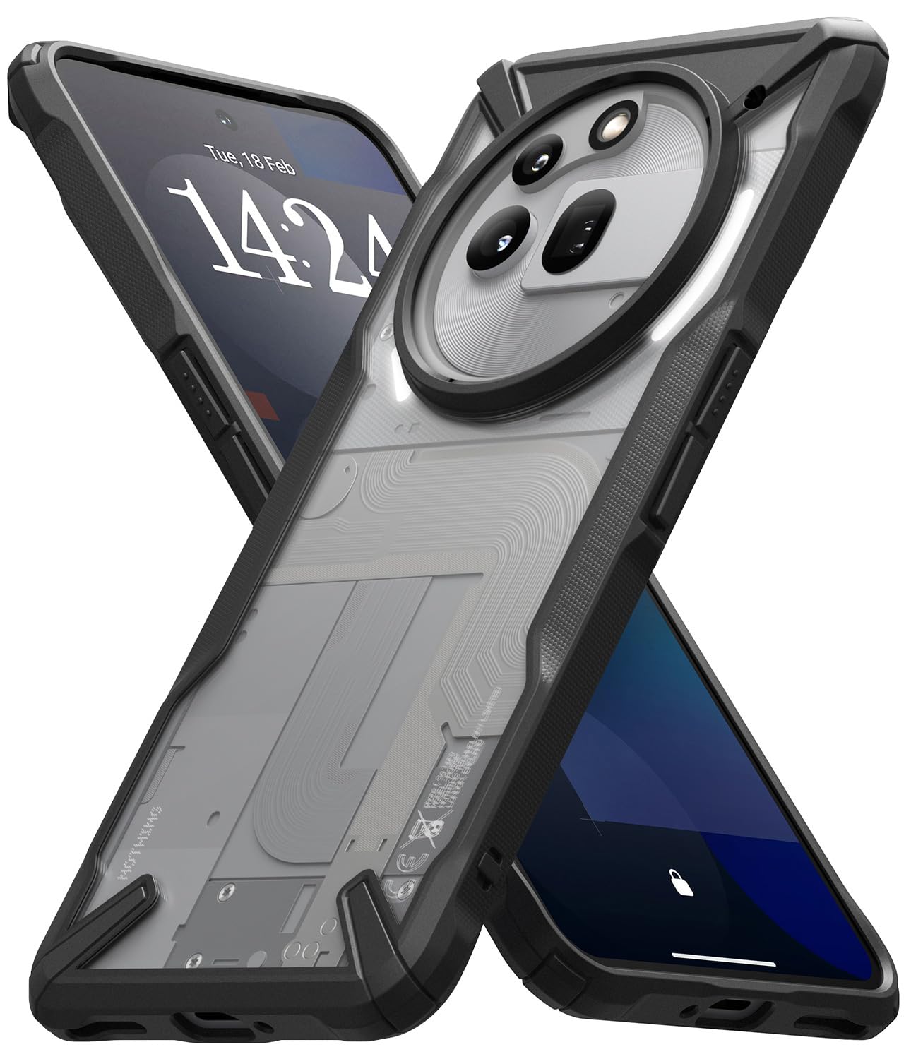 国内版　nothing phone3a ➕　高耐久ケース　未開封 NOTHING Phone (3a) ソフト クリアケース ソフトケース カバー