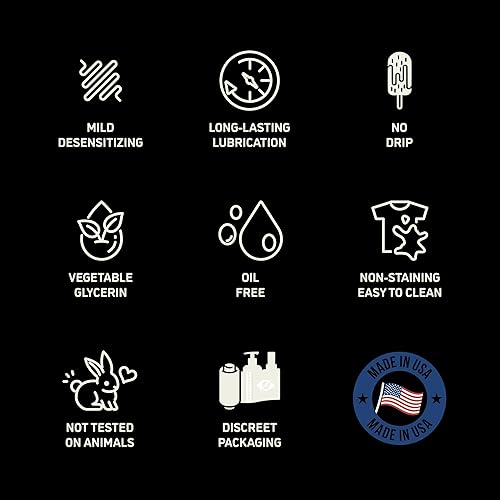 Miniatura 6 de XESSO XESSO - Lubricante anal cómodo a base de agua, 16 onzas líquidas