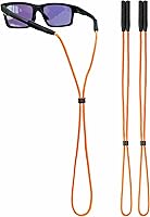 Vista 11 de 80Days Correa ajustable para gafas: Retenedor de nylon para gafas y gafas de sol con agarres de silicona, ajuste seguro