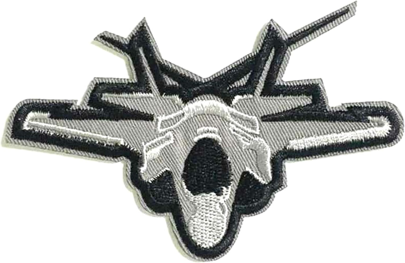 F-14 Fighter Plane Patch Iron-on Embroidered Applique for Clothing Vest, Sew-on Decorative Embroidery, Badge Emblem, Military, Air Force Patches