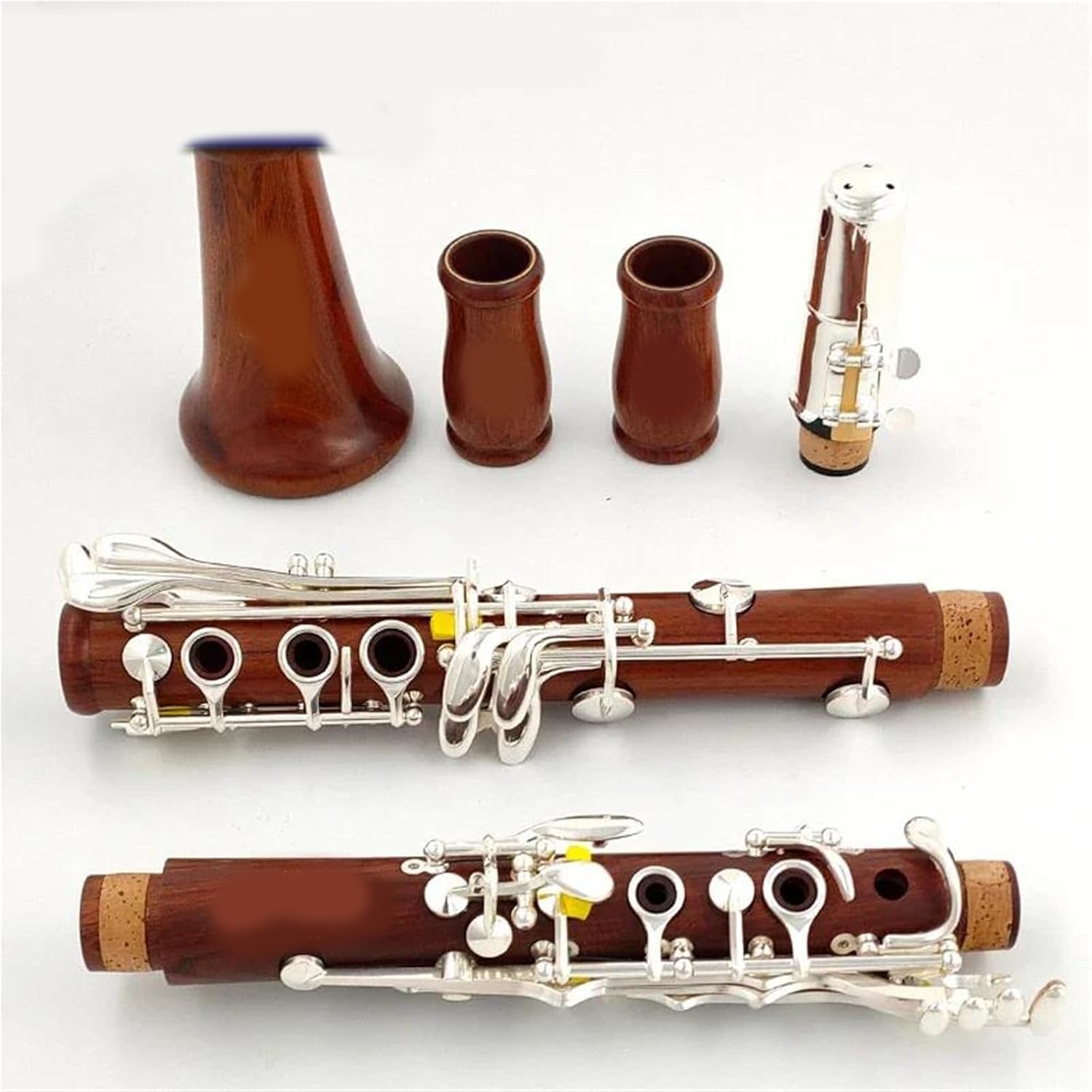 Clarinet Rosewood Professional Bb Silver Plated 17 Keys M13 Clarinet