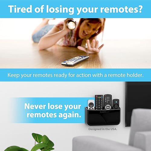 Miniatura 3 de TotalMount Soporte remoto sin agujeros Elimina la necesidad de perforar agujeros en tu pared