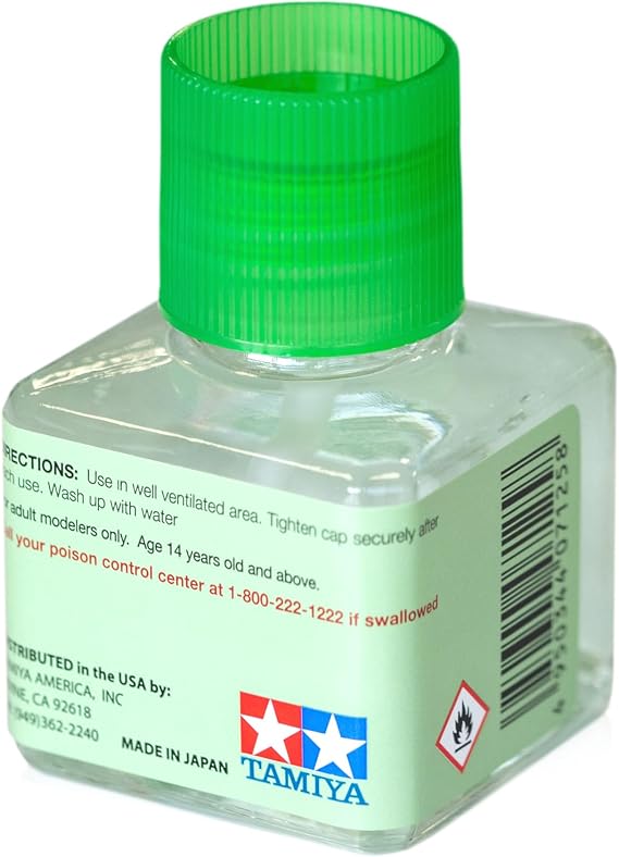 Tamiya 87038 Extra Thin Cement Glue Fine Tip 40ml
