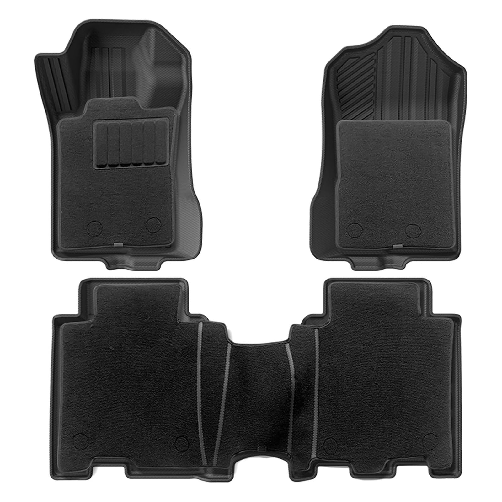 Tapis sol voiture Bronco 4 portes doublure chargement coffre - 3