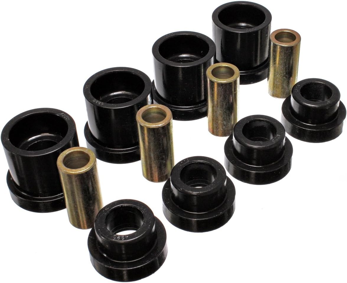 Energy Suspension 7.1117G Rear Sub-Frame Bushing Set, Black
