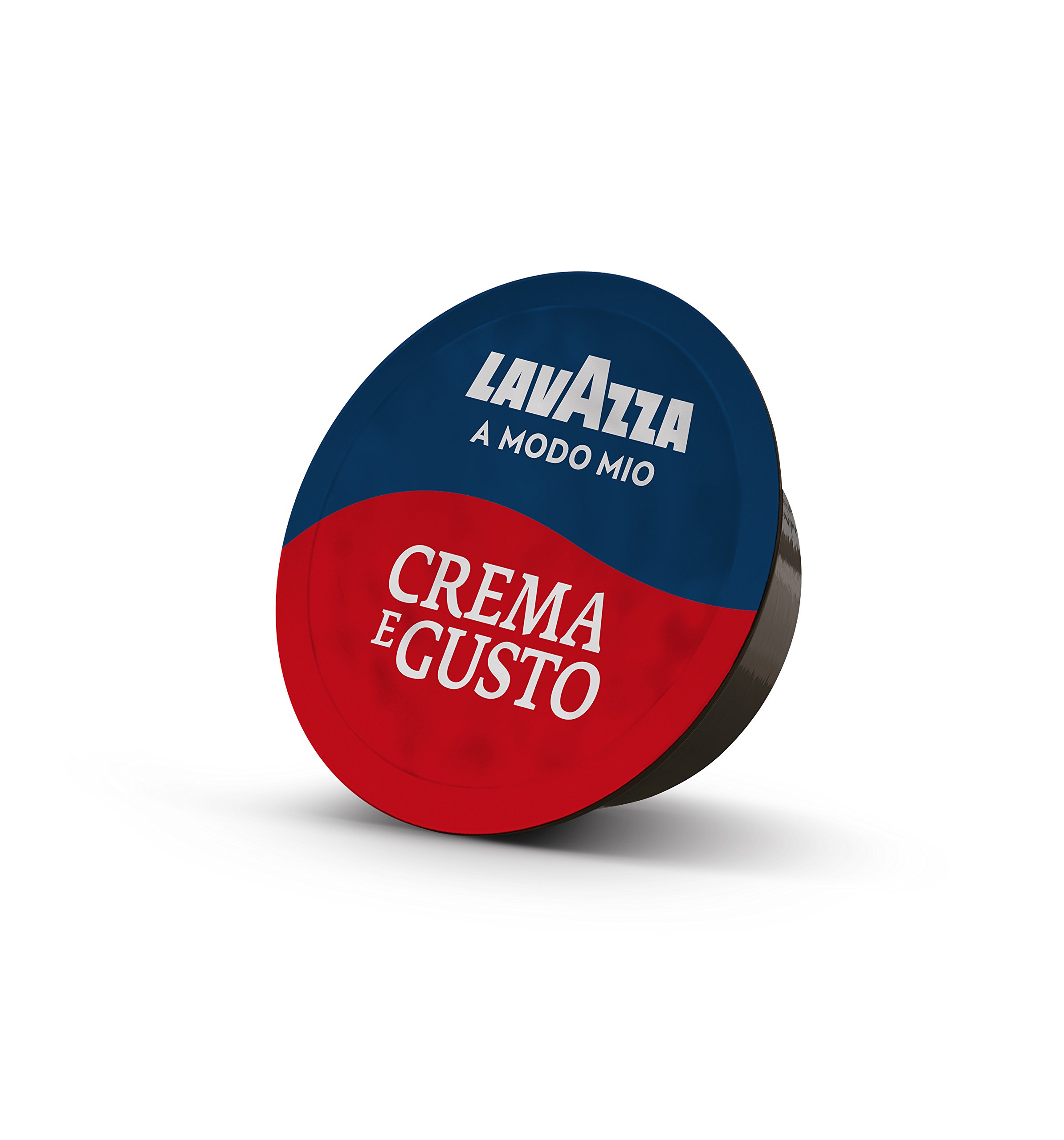 Lavazza, A Modo Mio Crema y Sabor Clásico, 256 Cápsulas Café para Espresso con Notas de Chocolate y Frutas Secas, Arabica y Robusta, Intensidad 12/13, Asado Mediano, 16 Cajas de 16 Cápsulas