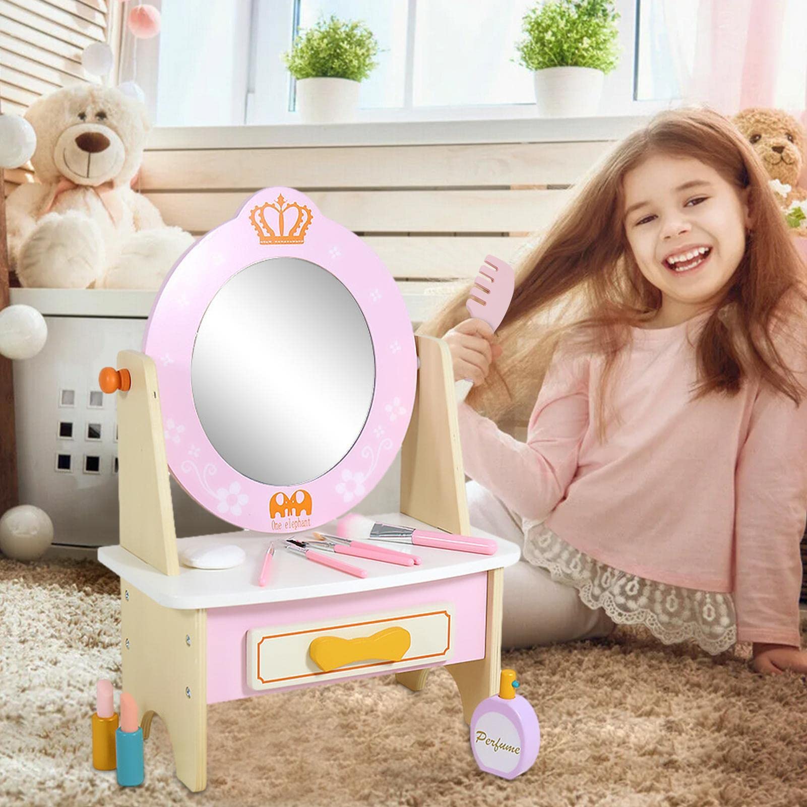 Salone Ragazza - Trucco per Bambini - Tutto-Piccoli Essenziali bellezza per feste di compleanno Natale Capodanno Giochi di vestire Giochi Genitore-Bambino | bellezza per feste di compleanno Natale Capodanno Giochi di vestire Giochi Genitore-Bambino